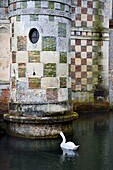 France,Calvados,Pays d'Auge,15th and 16th century Saint Germain de Livet Castle labeled Museum of France