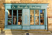 France,Lot,Quercy,Dordogne Valley,Martel,Laveyssiere avenue,Le Bois de Senteur shop