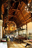 France,Seine Maritime,Pays de Caux,Alabaster Coast,Fecamp,the Gothic Revival and Neo-Renaissance Benedictine Palace,built in the late 19th century,is both the place of production of Benedictine liqueur and Museum,Gothic hall