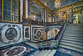 France,Yvelines,Versailles,Versailles palace listed as World Heritage by UNESCO,the Queen's staircase