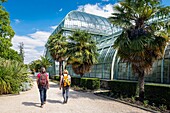 France,Paris,along the GR® Paris 2024 (or GR75),metropolitan long-distance hiking trail created in support of Paris bid for the 2024 Olympic Games,Auteuil district,Jardin des Serres d'Auteuil