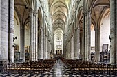 Frankreich,Somme,Amiens,Kathedrale Notre-Dame,Juwel der gotischen Kunst,von der UNESCO zum Weltkulturerbe erklärt