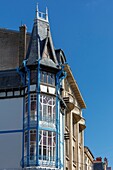 Frankreich,Meurthe et Moselle,Nancy,Jugendstilgebäude der ehemaligen Saatgutfabrik Graineterie Genin, erbaut 1901 vom Ingenieur Henri Gutton in der Straße Saint Jean