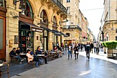 France,Gironde,Bordeaux,area listed as World Heritage by UNESCO,Saint Pierre district,Rue Sainte-Catherine