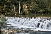 Frankreich,Ain,Bellegarde,die Verluste der Valserine erster Fluss klassifiziert wilden Fluss von Frankreich,ein malerischer Ort