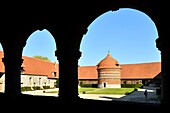 Frankreich,Normandie,Seine Maritime,Pays de Caux,Cote d'Albatre (Alabasterküste),Varengeville sur Mer,Taubenschlag des Manoir d' Ango (Ango Manor)