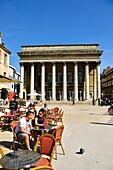 France,Cote d'Or,Dijon,area listed as World Heritage by UNESCO,Place du Theatre,the theater