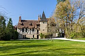 Frankreich,Indre et Loire,Loire-Tal von der UNESCO zum Weltkulturerbe erklärt,Amboise,Schloss Clos Lucé,letzte Heimat von Leonardo da Vinci,Herberge Le Prieure