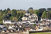 Frankreich,Indre et Loire,Loire-Tal, das von der UNESCO zum Weltkulturerbe erklärt wurde,Amboise,die Kirche Saint Denis