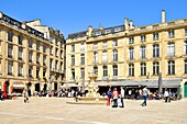 France,Gironde,Bordeaux,area listed as World Heritage by UNESCO,Saint Pierre district,place du Parlement
