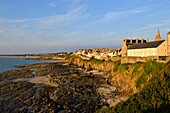 France,Manche,Cotentin,Granville,the Upper Town built on a rocky headland on the far eastern point of the Mont Saint Michel Bay