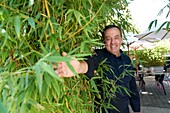 France,Haute Garonne,Castanet Tolosan,Table Merville,restaurant,Thierry Merville,Michelin starred chef,godfather of the Encyclopedia of Fruits and Vegetables in Occitanie