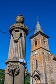 France,Cantal,Regional Natural Park of the Auvergne Volcanoes,monts du Cantal,Cantal mounts,Le Falgoux,Mars valley