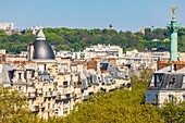 France,Paris,the column of the Bastille