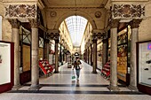 France,Gironde,Bordeaux,area listed as World Heritage by UNESCO,Saint Pierre district,Galerie Bordelaise,shopping mall built in 1833 by the architect Gabriel-Joseph Durand