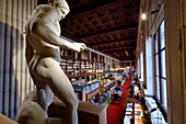 Frankreich,Paris,Stadtteil Saint Germain des Pres,Ecole nationale superieure des Beaux-Arts (Schule der schönen Künste),die Bibliothek im Palais des Etudes (Studienpalast)