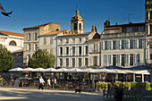 Frankreich,Poitou-Charentes,Straßencafés,Rochefort