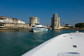 Frankreich, Tour Saint-Nicholas am Eingang zu La Rochelle, Poitou-Charentes