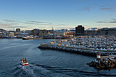 The City And Harbour Of Bodo,Norway