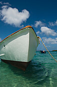 Caribbean,Grenada,Grenadines,Boat at Paradise Beach,Carriacou Island