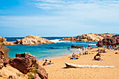 Cala Pregonda,Menorca,Balearische Inseln,Spanien