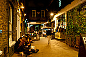 People Hanging Out In Brick Lane,East London,London,Uk