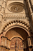 Spanien,Mallorca,Fassade der Kathedrale von Palma,Palma
