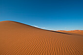 Morocco,Sand dunes in Erg Chebbi area,Sahara Desert near Merzouga