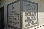 Kathedrale des Schottischen Ritus, gegründet von der Großloge der Freimaurer von Texas, San Antonio, Texas, USA