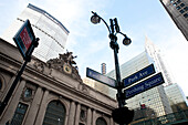 Grand Central Terminal Fassade,Murray Hill,Manhattan,New York,Usa