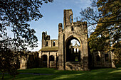 Kirkstall Abbey,One Of The Country's Largest Ruined Cistercian Monastaries,Leeds,West Yorkshire,England