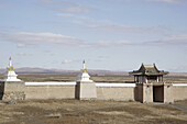 Mongolei,Erdene Zuu-Kloster,Kharkhorin,Mauern