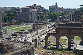 Italien,Forum Romanum (Forum Magnum),Rom