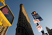 The Iconic Flatiron Building,Midtown Manhattan,New York City,New York,United States Of America