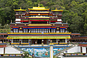 India,North Sikkim,Lingdum Monastery is a Buddhist center in the tradition of the Zurmang Kagyud lineage,Ranka