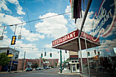 USA,Tennessee,Arcade Restaurant exterior,Memphis