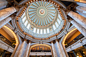 USA,Mississippi,Dome inside Mississippi State Capitol,Jackson