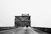 USA,Louisiana,Bridge over Mississippi river,Vacherie