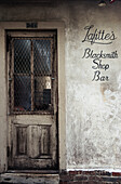 USA,Louisiana,French Quarter,New Orleans,Bourbon Street,the oldest bar in the city,Lafitte's Blacksmith Shop