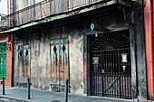 USA,Louisiana,French Quarter,New Orleans,historic jazz venue,Preservation Hall