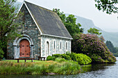 Ireland,County Kerry,St. Finbarr's Oratory,Gougane Barra Lake