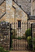 UK,Cotswolds,Broadway,Western Cotswolds,Alter Cottage-Eingang