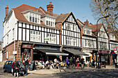 UK,England,Nordlondon,London,Häuser im Tudorstil in Hampstead