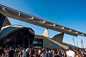 Spanien,Parc del Forum,Barcelona,Menschenmenge vor einer Bühne beim Primavera Sound Musikfestival