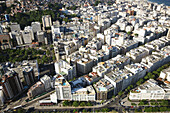 Brazil,Aerial view of city,Rio de Janeiro