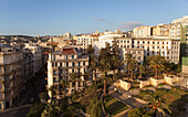 Blick auf die Stadt vom Place de la Grande Poste, Algier, Algerien