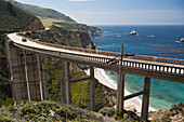Elevated View Of Bridge,California,Usa