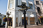 Rodeo Drive Straßenschild,Los Angeles,Kalifornien,USA