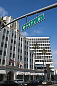 Beverly Drive Road Sign,Los Angeles,California,Usa