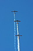 Formation Flying At Air Show,New Zealand
